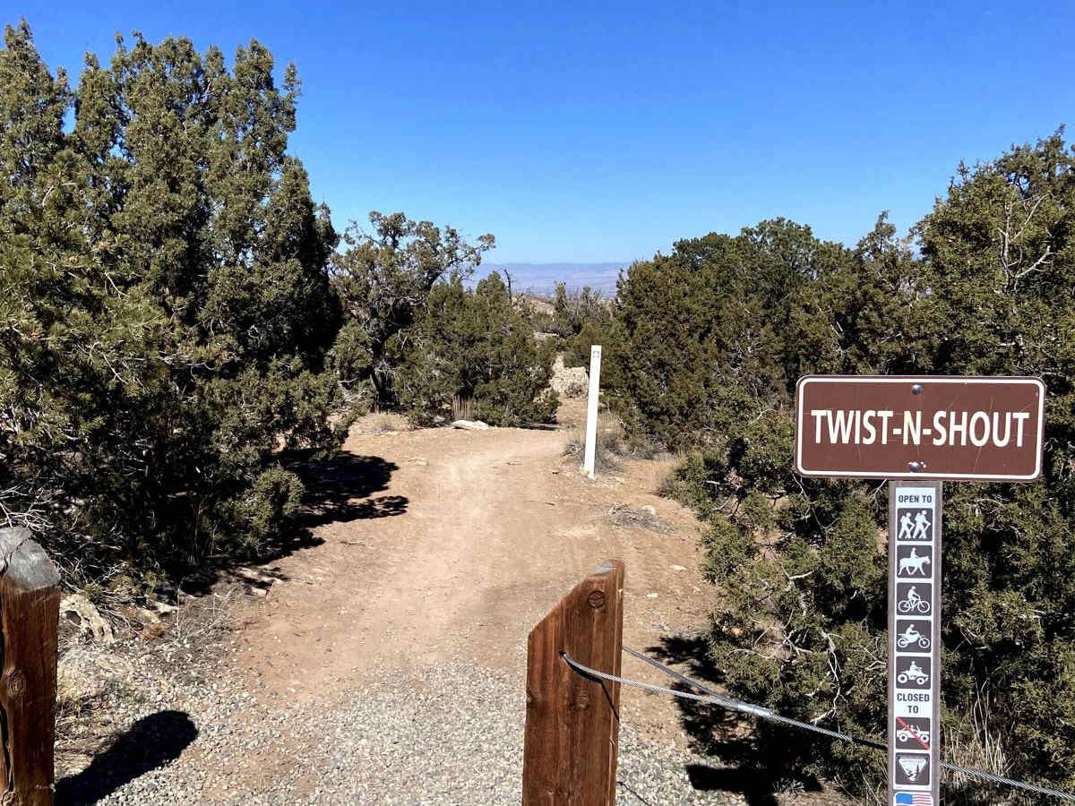 Twist-N-Shout trail photo