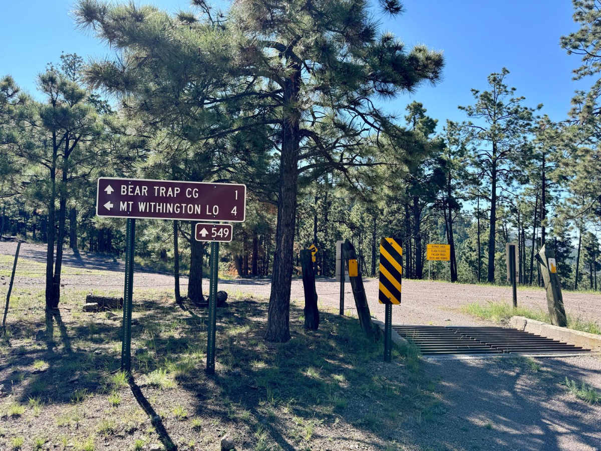 Old State Highway 52 - FR 549 trail photo