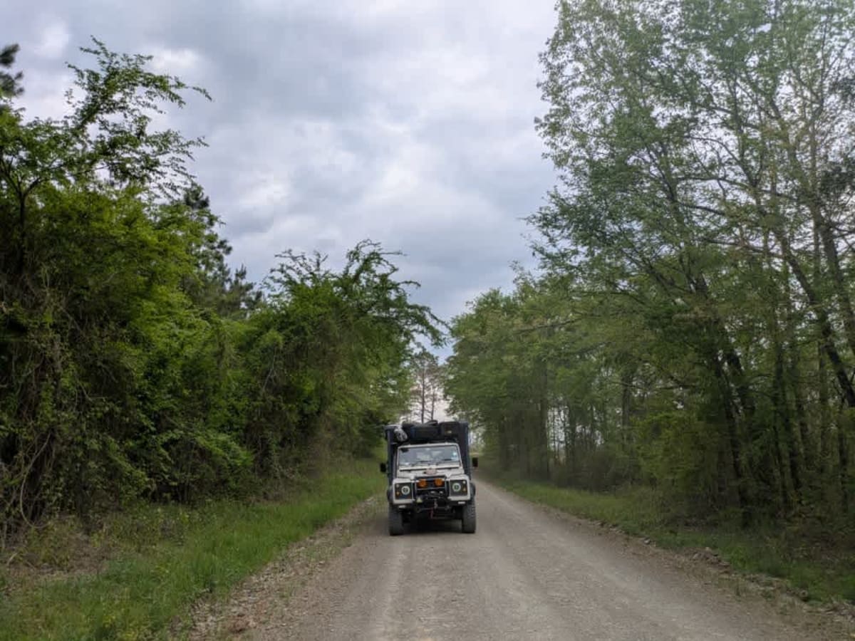 Gillham Lake Road trail photo
