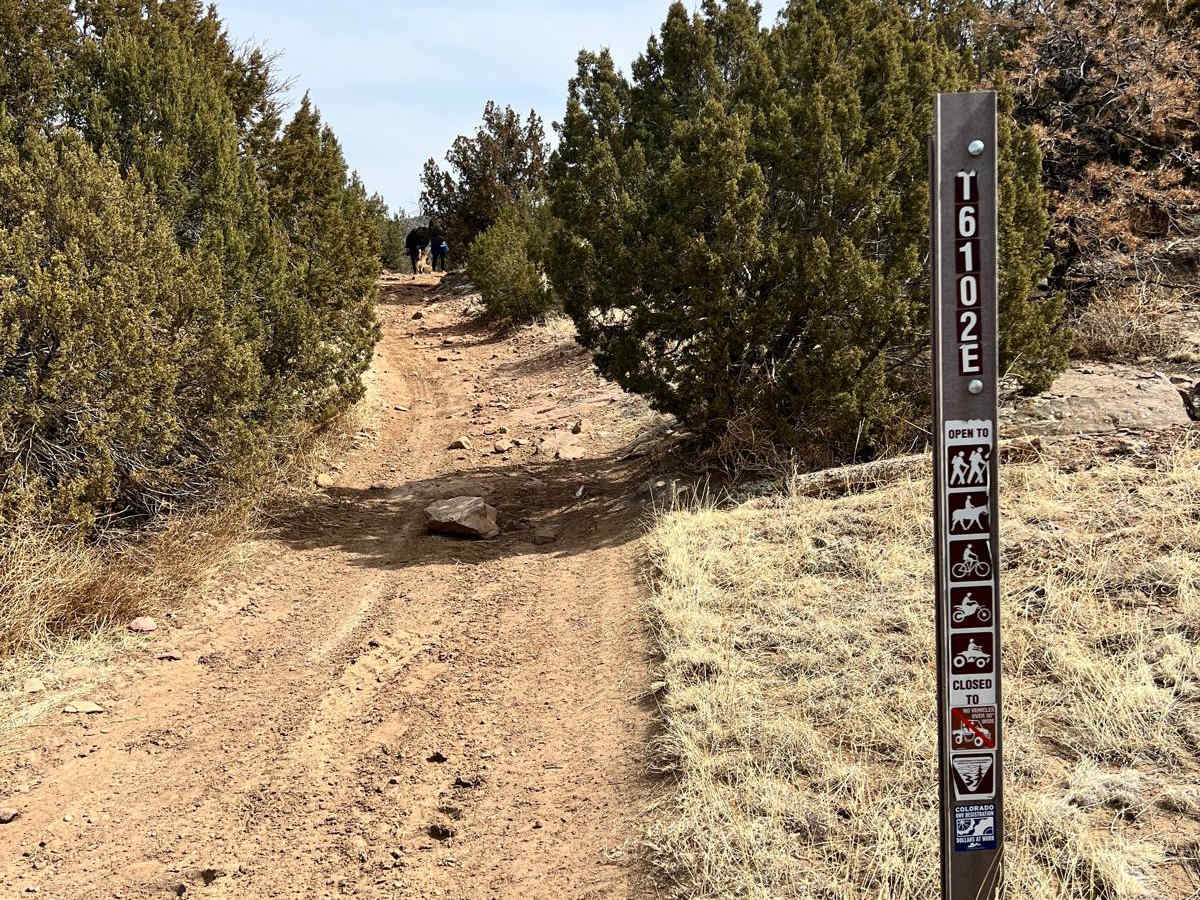 Patton Canyon Lookout - BLM#6102H trail photo