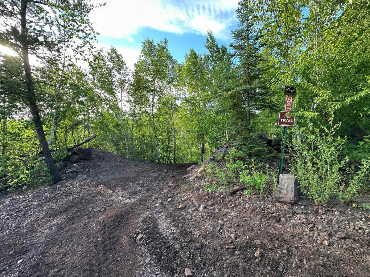 1% Trail trail photo