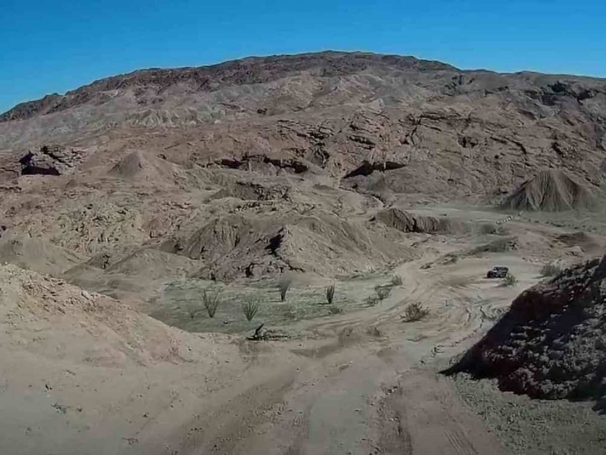 Borrego Mountain Wash trail photo
