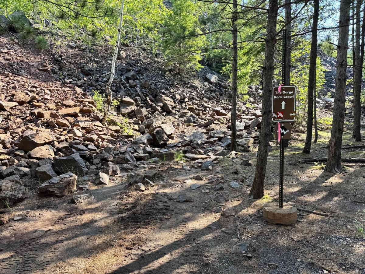 The Gorge Rock Crawl trail photo