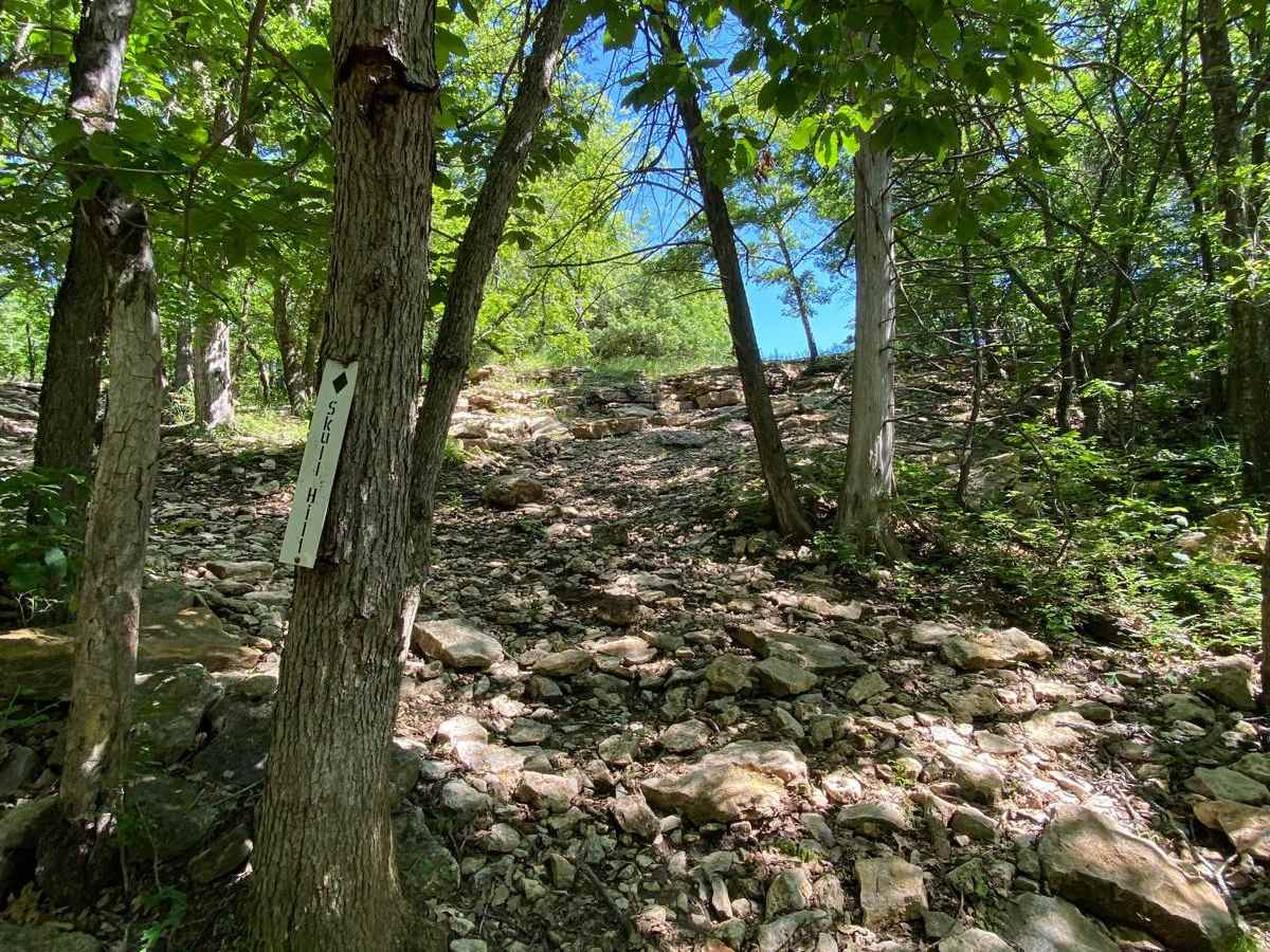 Skull Hill trail photo