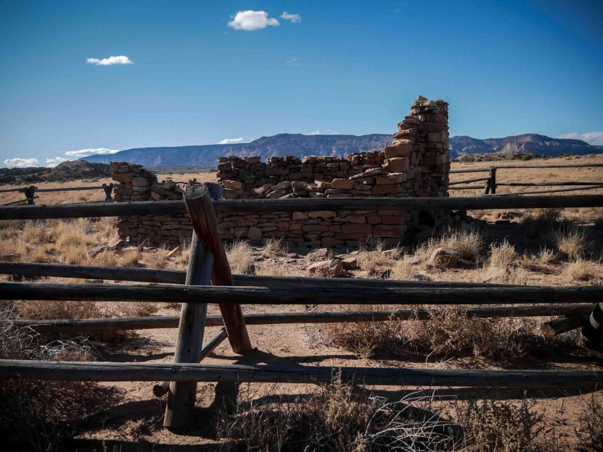 Woodside Ruins trail photo