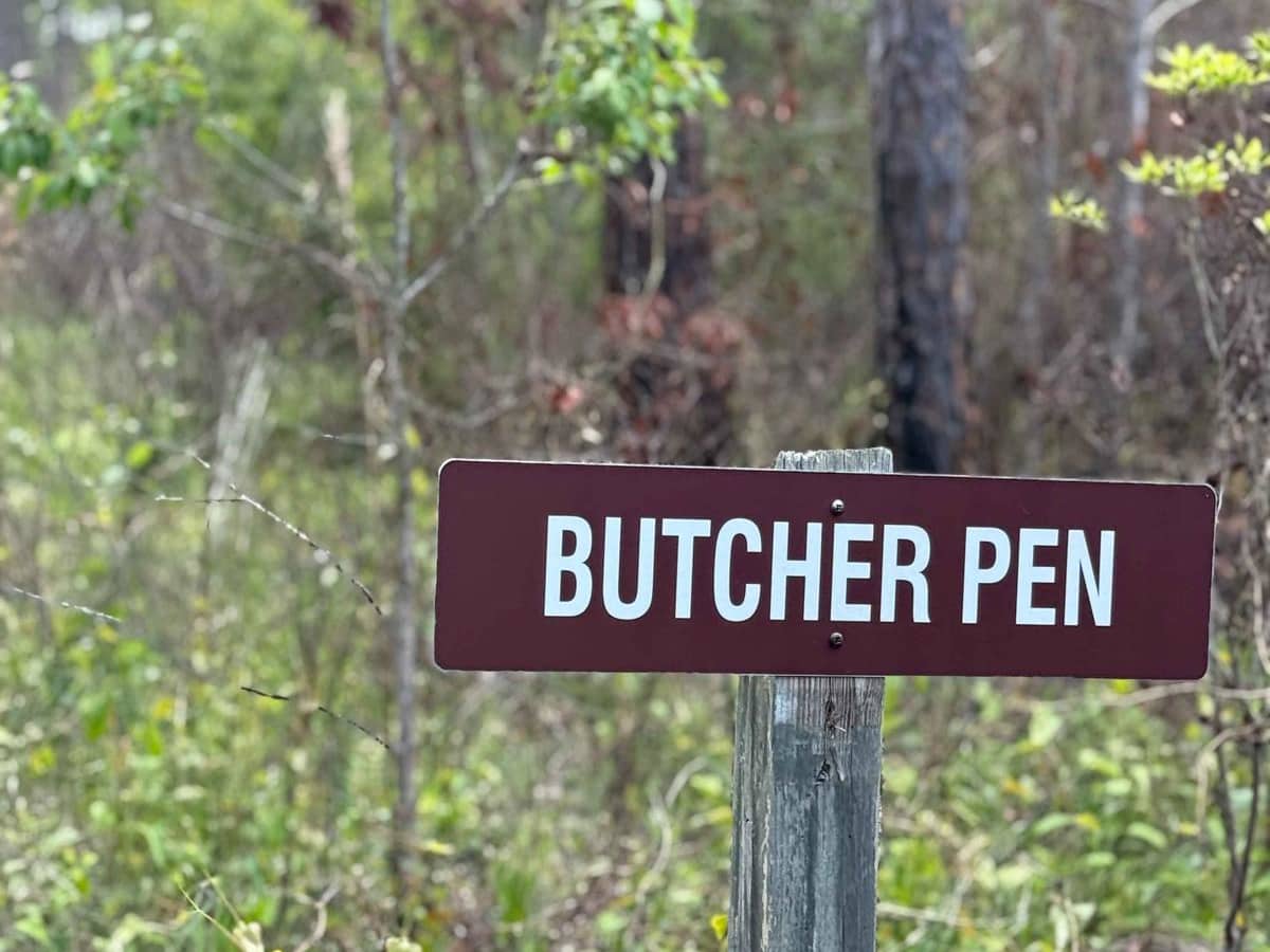 Butcher Pen Road trail photo