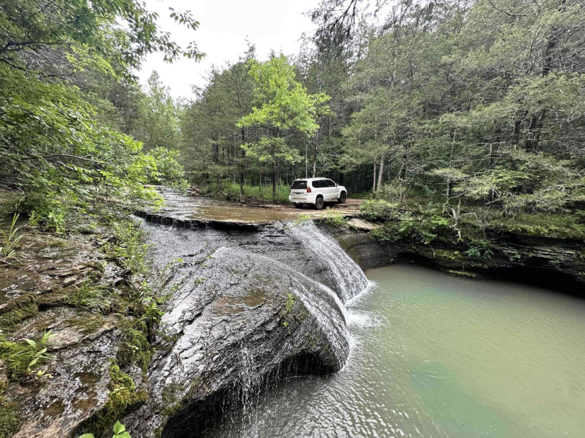 Waterfall Run trail photo