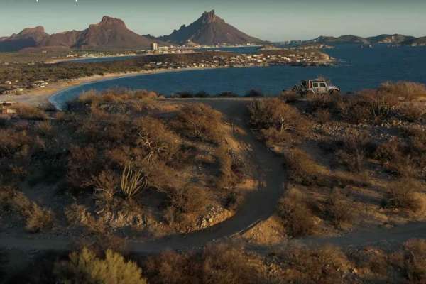 West of San Carlos Beaches, Cliffs & Views