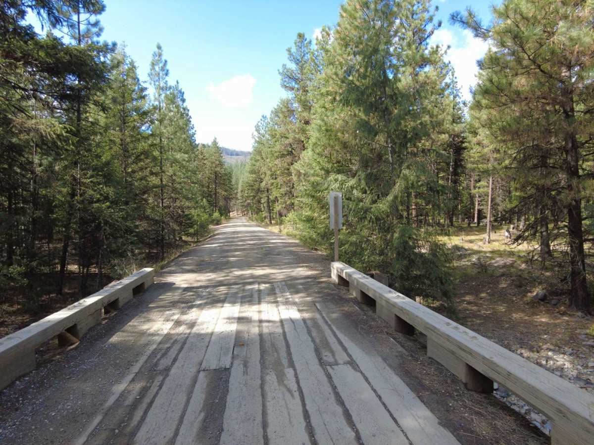 West Fork of Swamp Creek trail photo