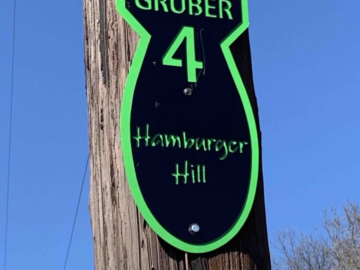 Hamburger Hill trail photo