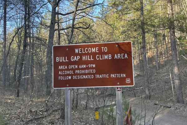 Bull Gap Hill Climb Area