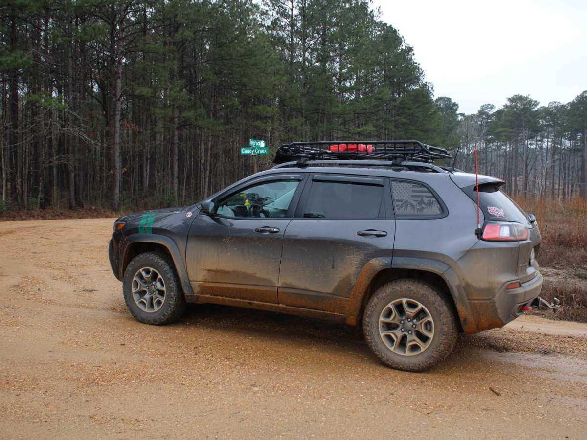 Collins Caney Telephone trail photo