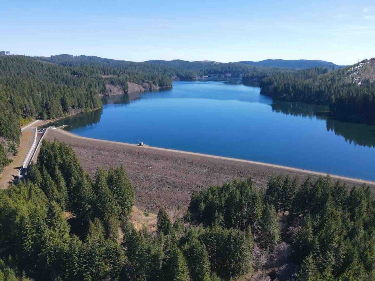 Yamhill Reservoir to Barney Reservoir trail photo