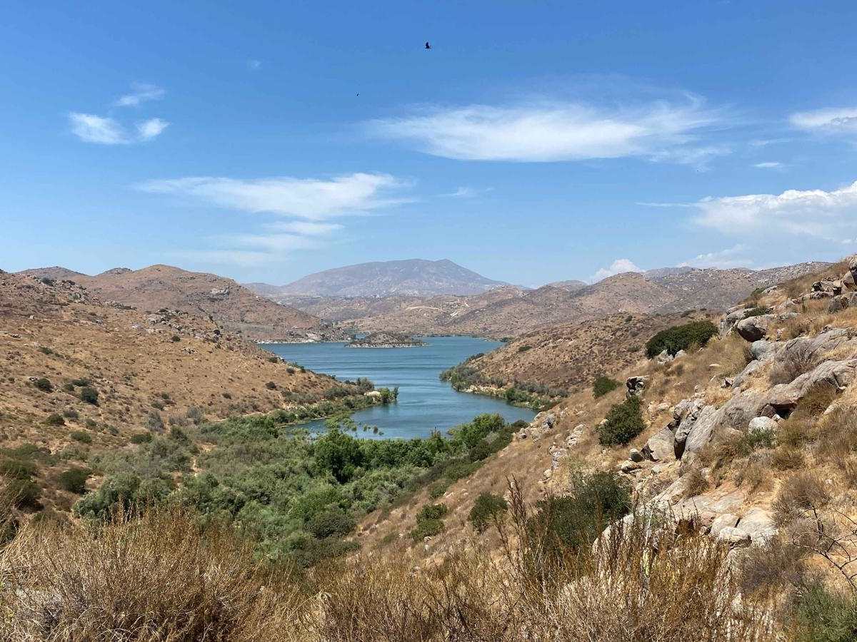 Presa El Corizzo trail photo