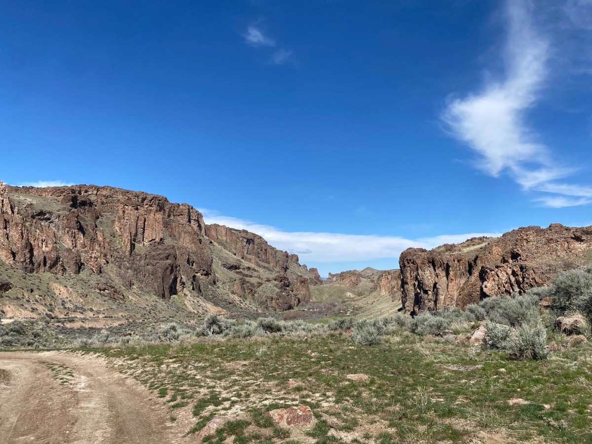 Succor Creek Road trail photo