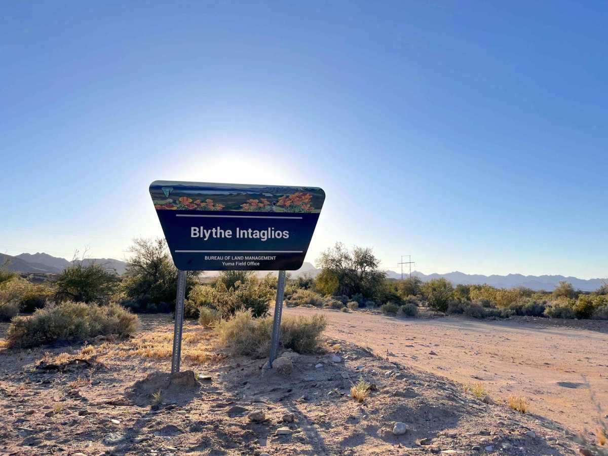 Blythe Intaglios Trail trail photo