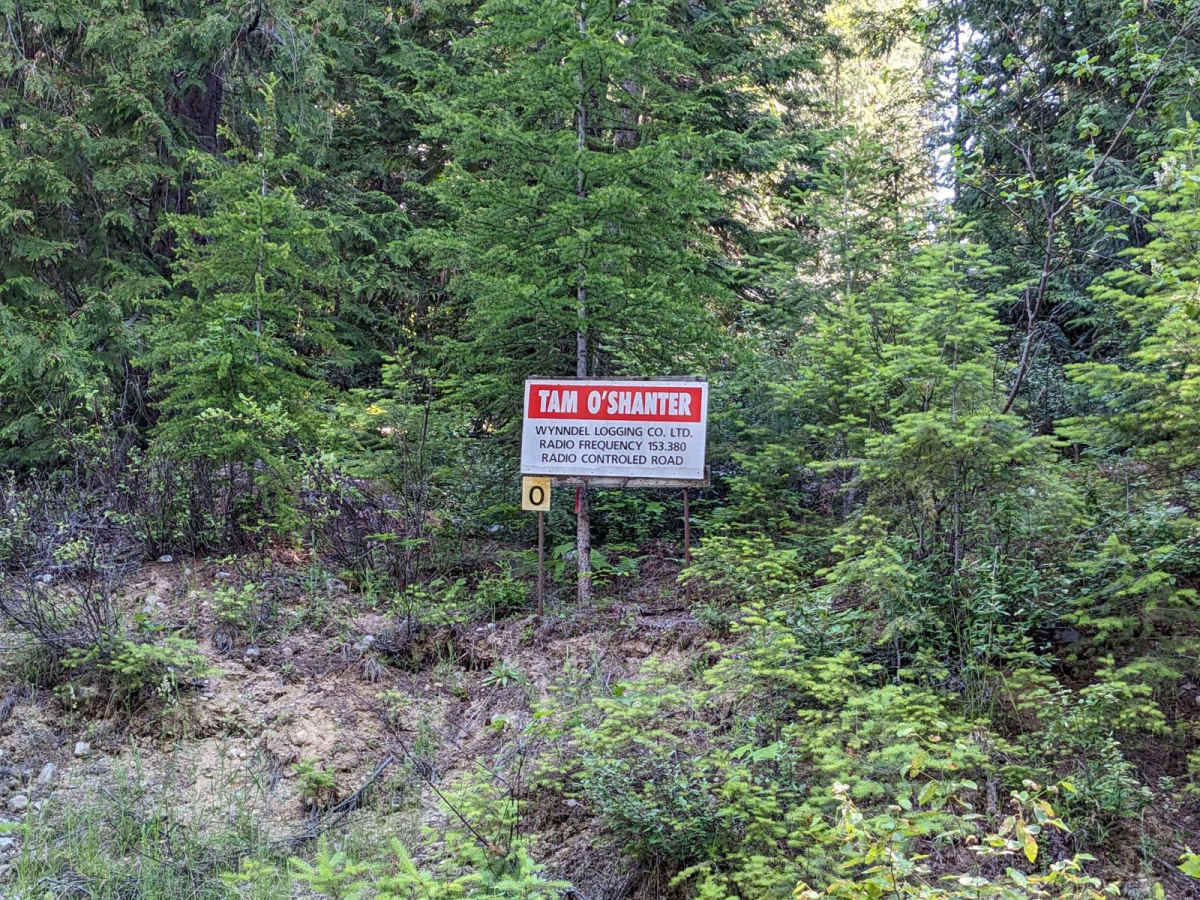 Tam O'Shanter FSR trail photo