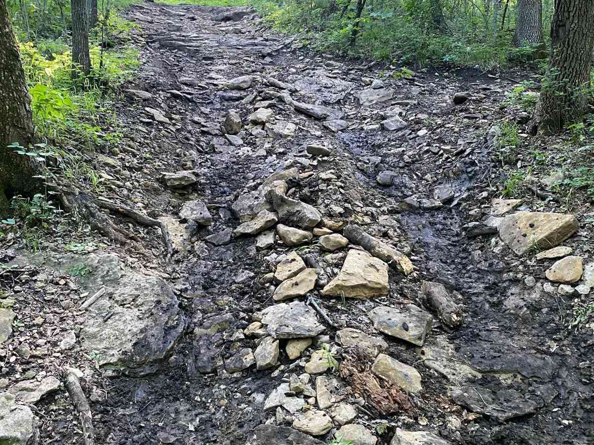 Black Hole trail photo