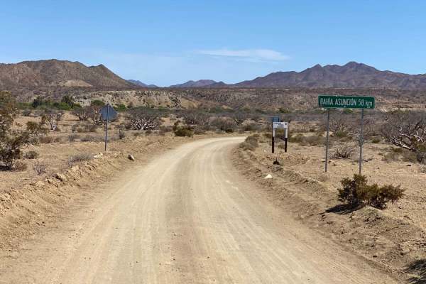 Dirt Route to Bahia Asuncion