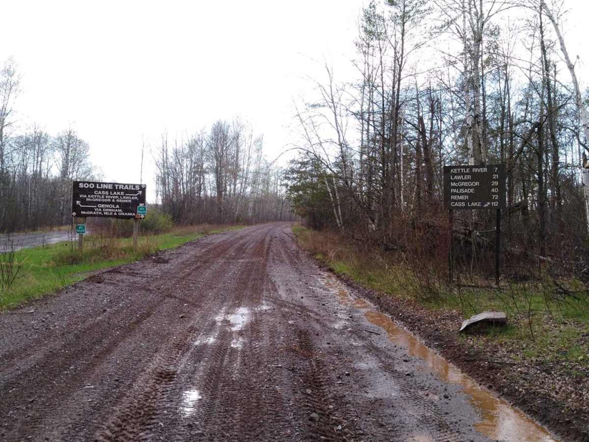 Moose Lake to Kettle River trail photo