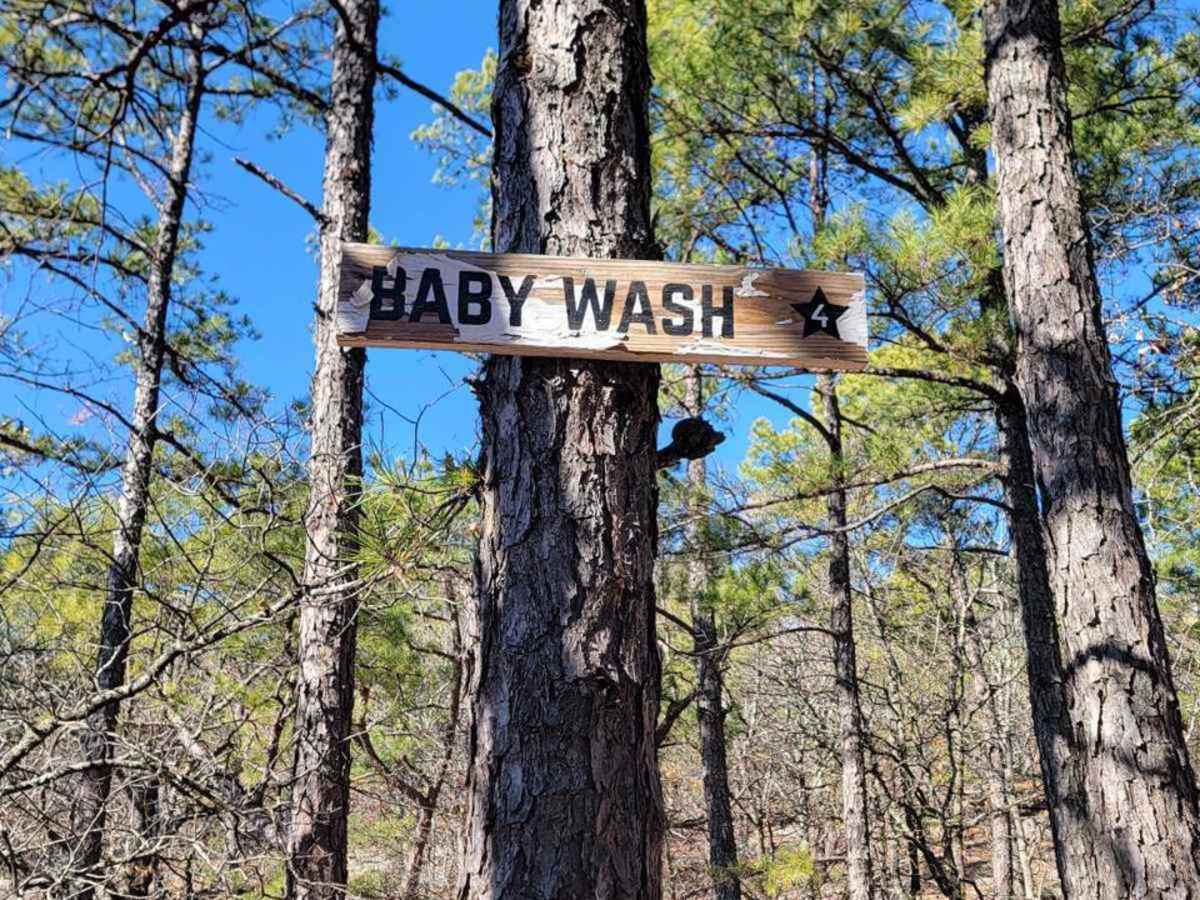Baby Wash trail photo