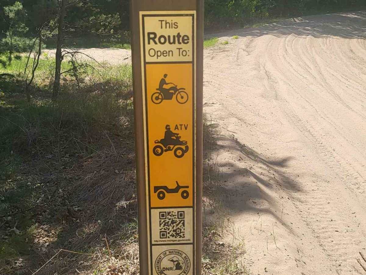 St. Helen ORV Route - North trail photo