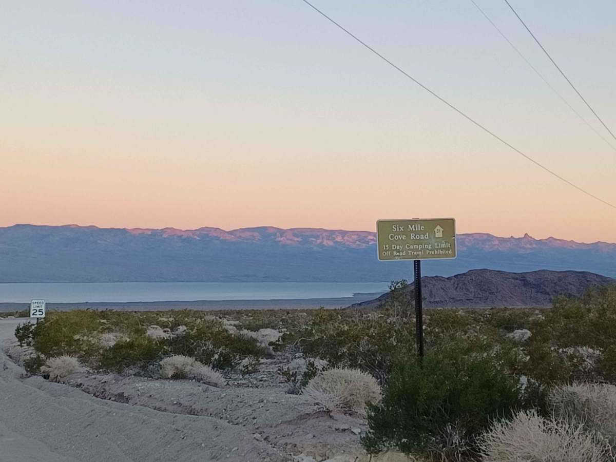 Six Mile Cove Road trail photo