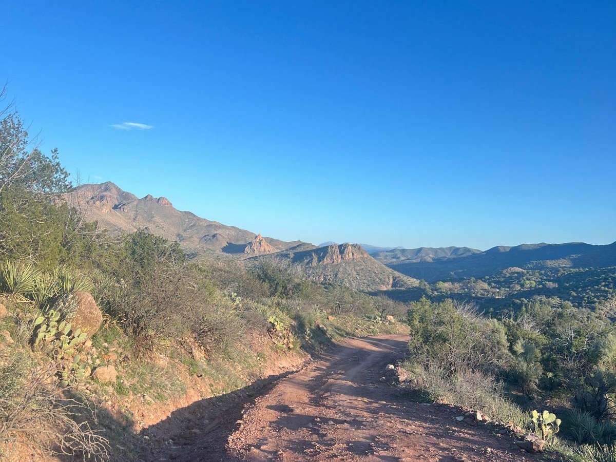 FS 574 to Gap Creek trail photo