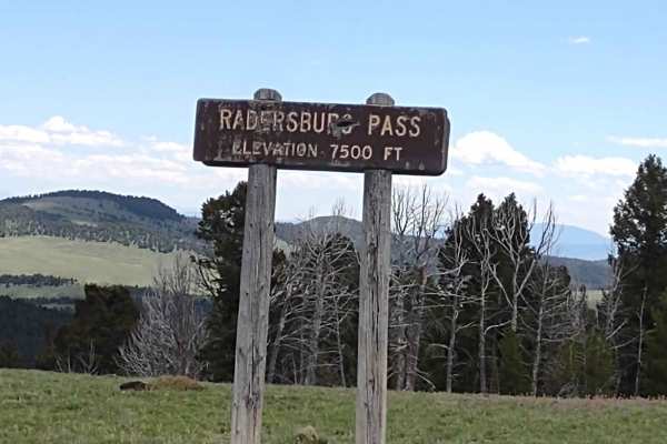 Radersburg Pass Loop