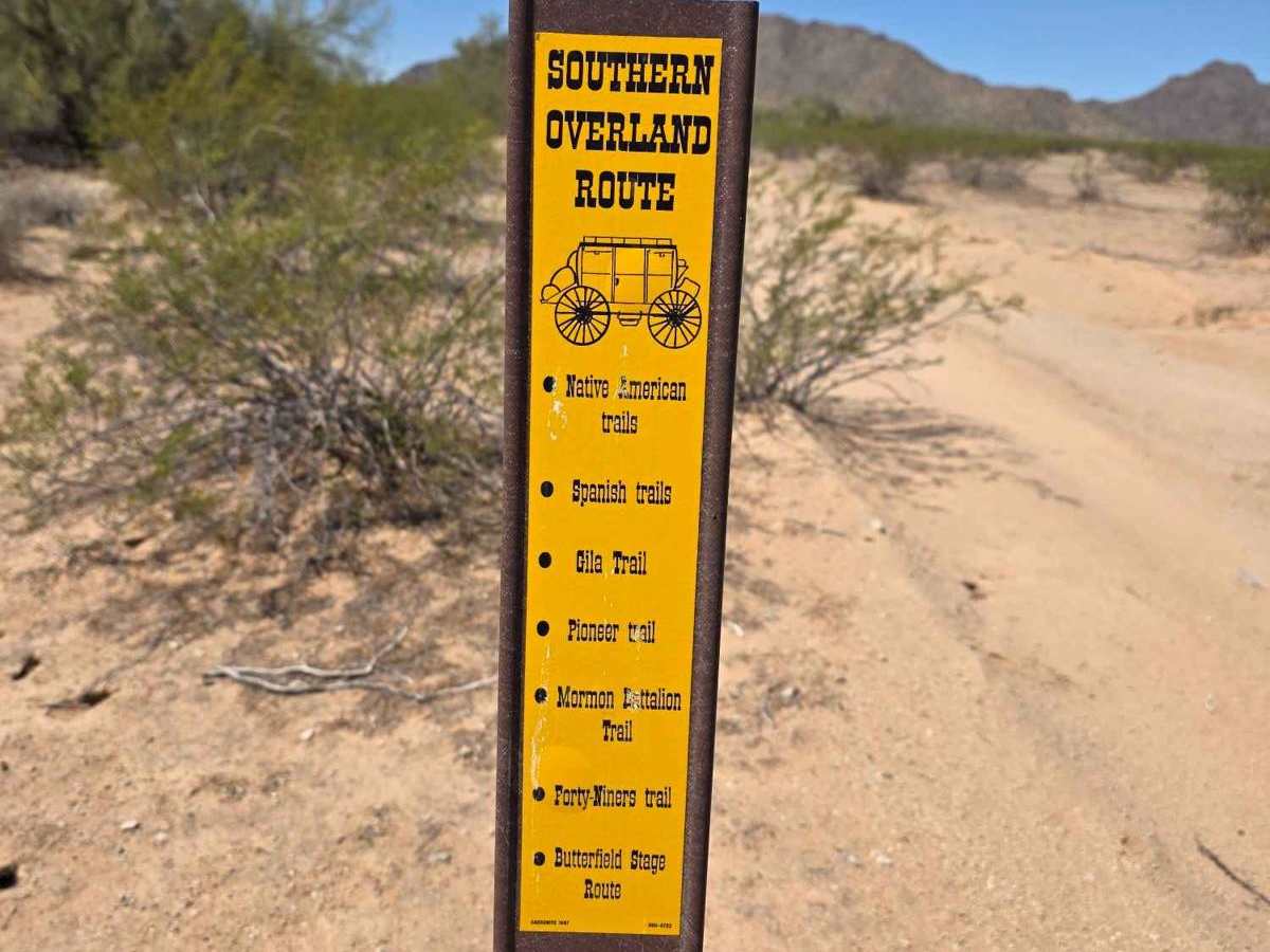 Butterfield Stage Overland Route Section 2 trail photo