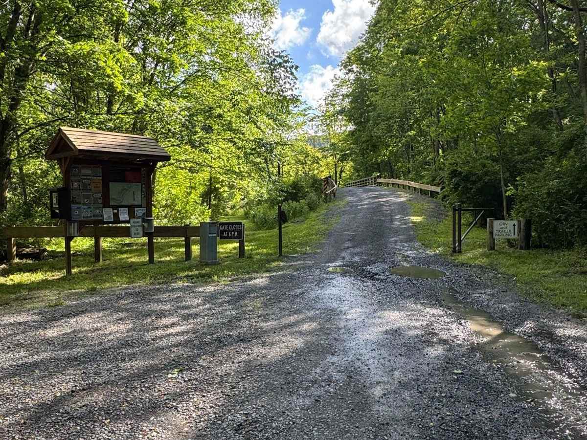 2101 Blue trail photo
