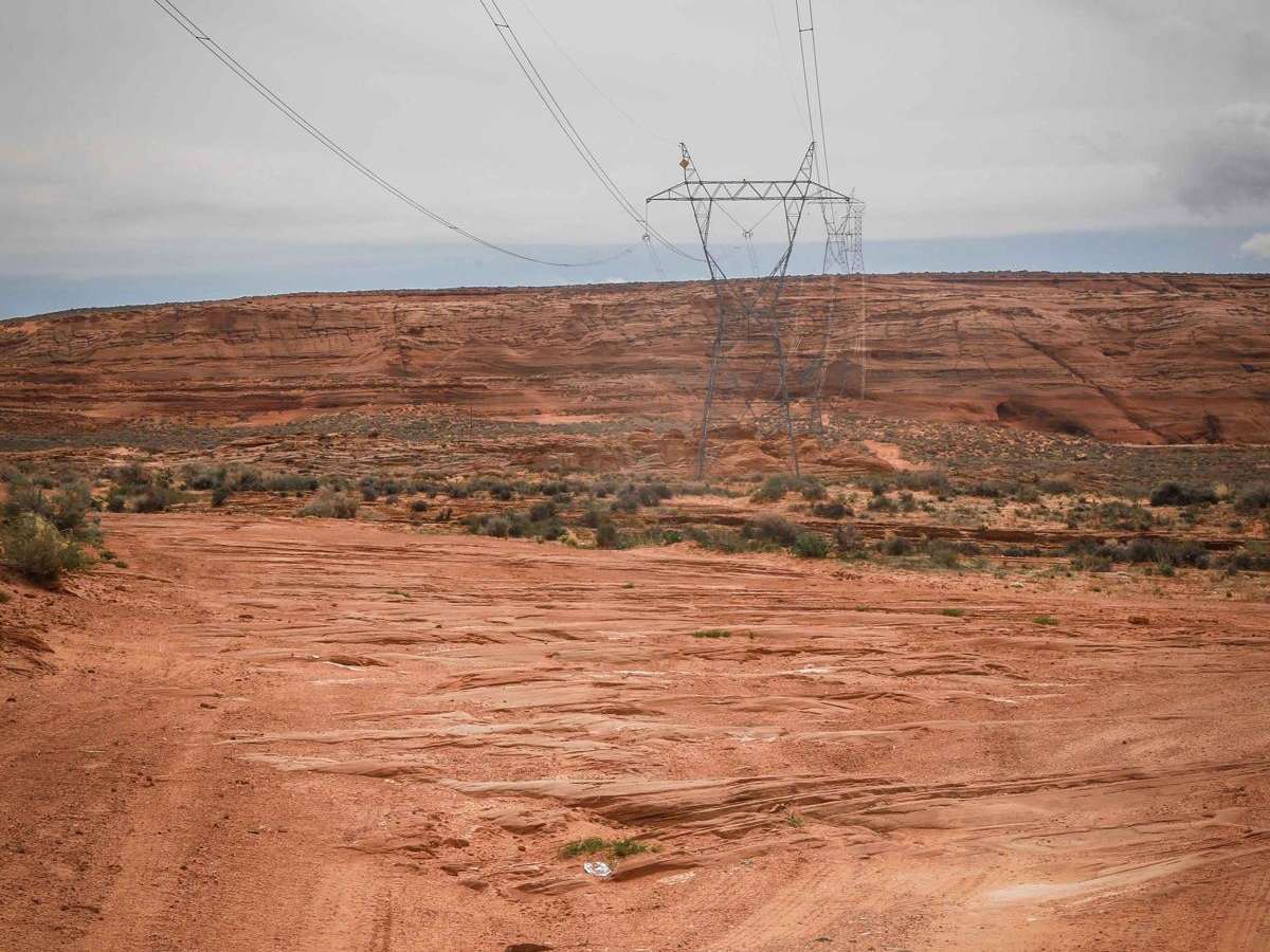 West Powerline trail photo
