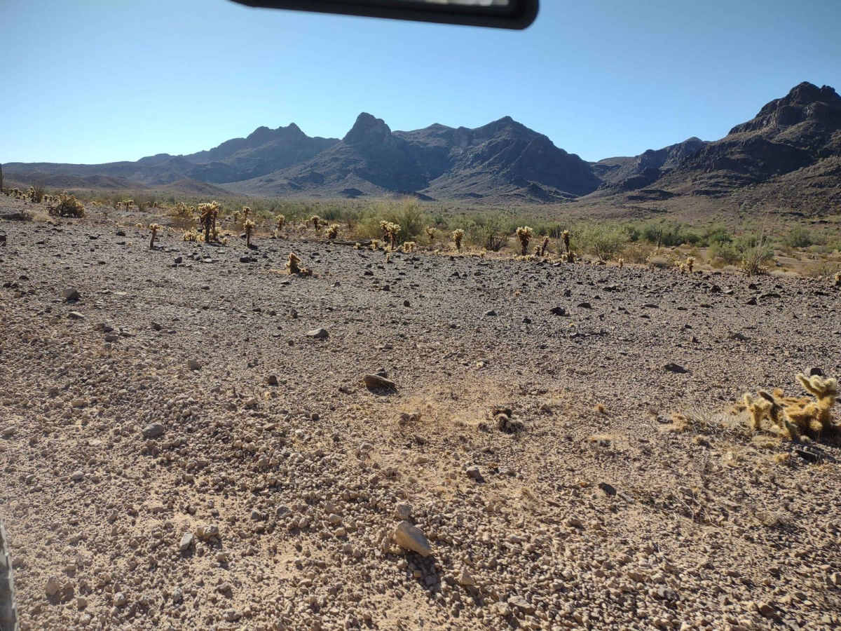Plomosa Mountains Cut Across photo 5