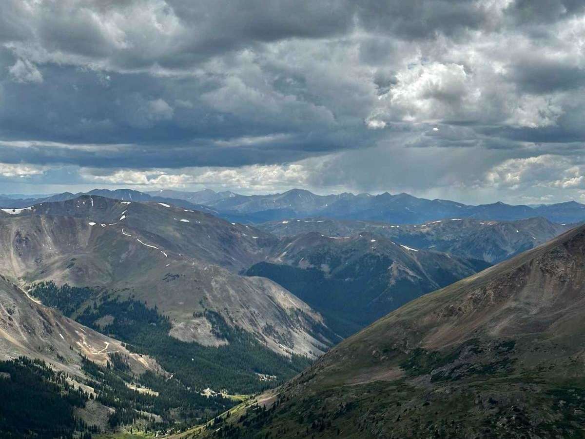 Argentine Pass trail photo