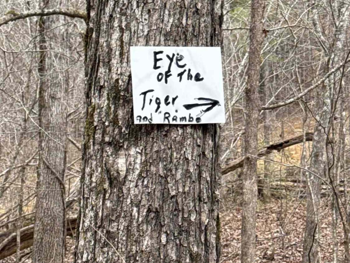 Eye of the Tiger trail photo