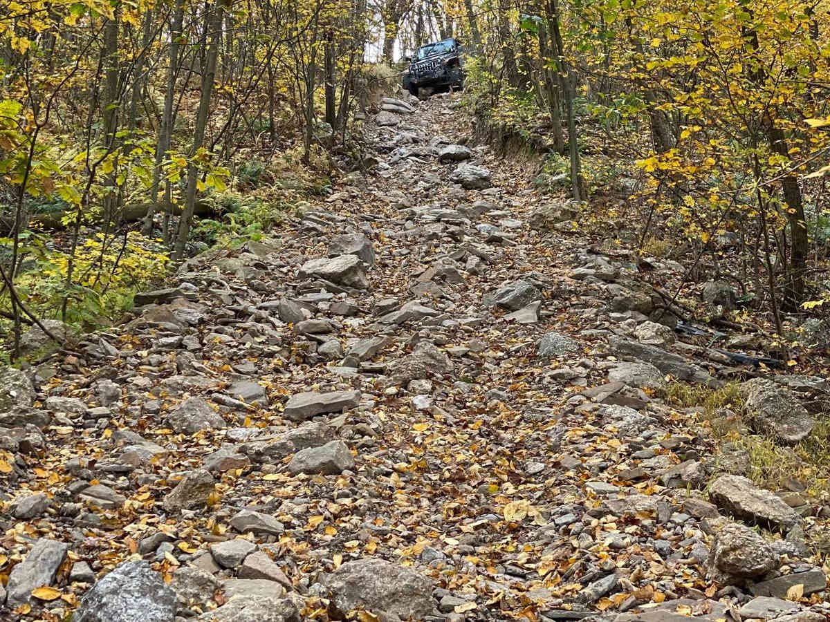 28 Blue trail photo