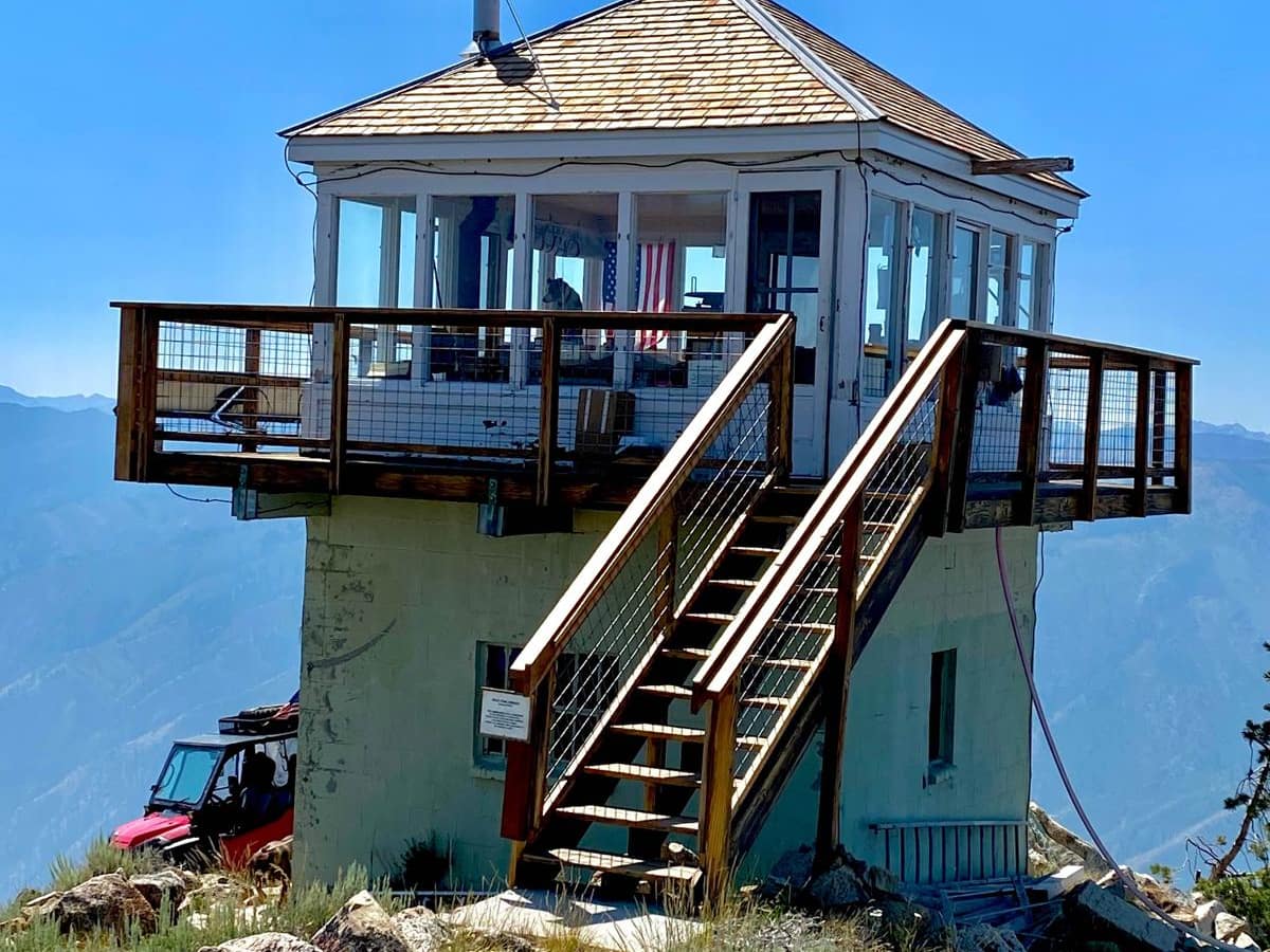 Pilot Peak Lookout Tower trail photo