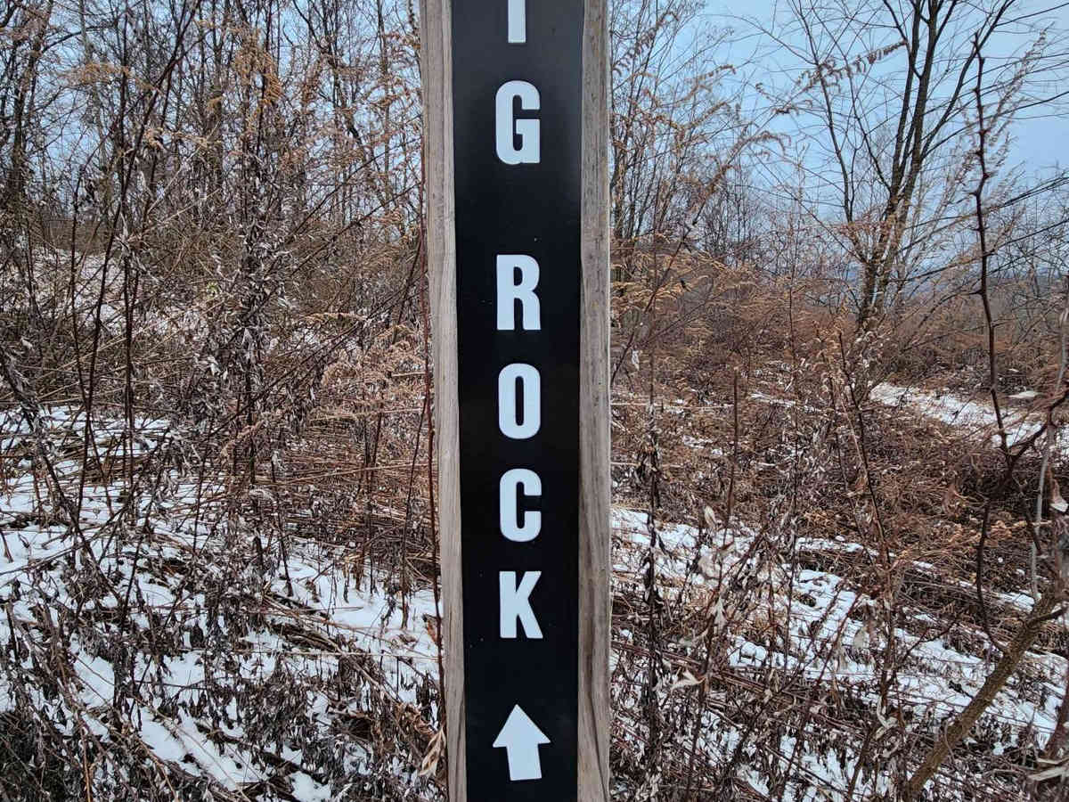 Big Rock - Rock Run Recreation Area trail photo