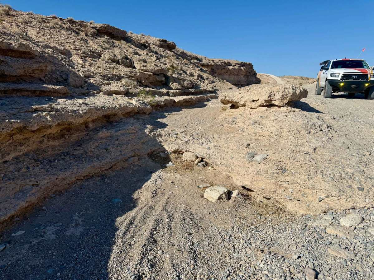 Between a Rock and a Hard Place trail photo