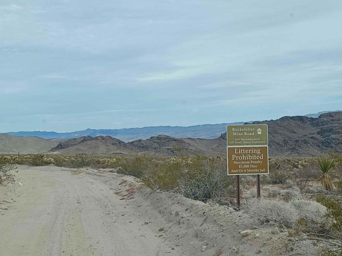 Rockefeller Mine Road trail photo