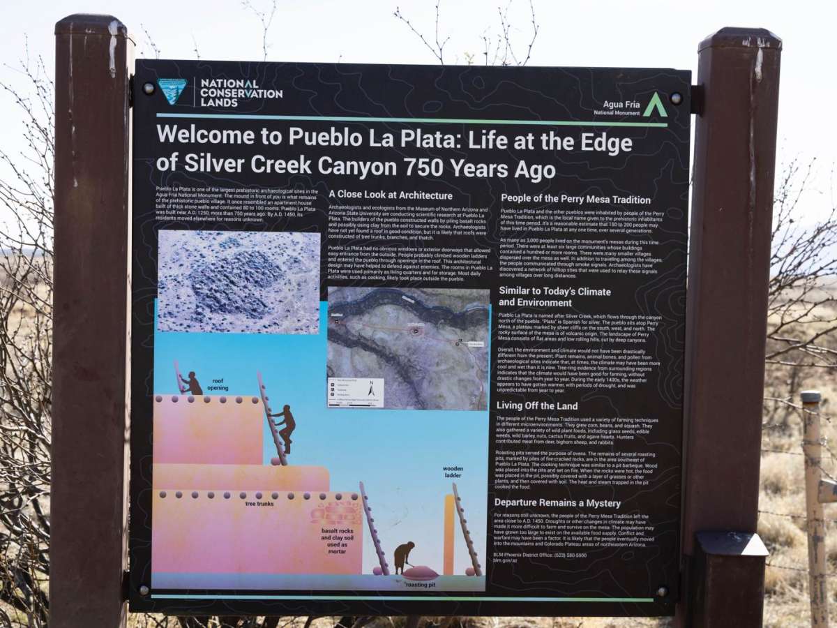 Pueblo La Plata trail photo