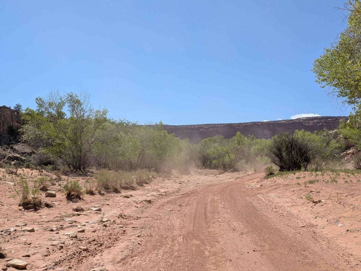 Horseshoe Canyon trail photo