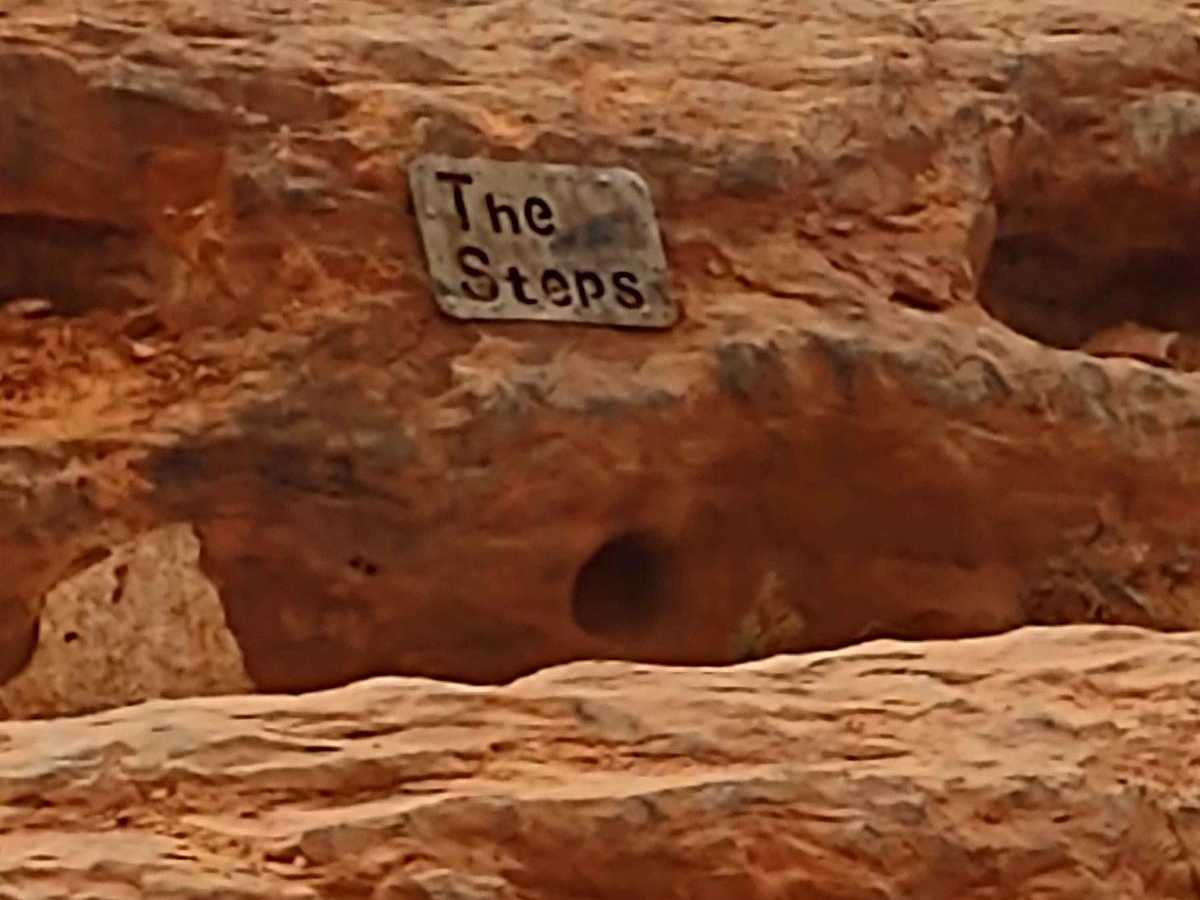 Steps - Funnel - West Rim trail photo