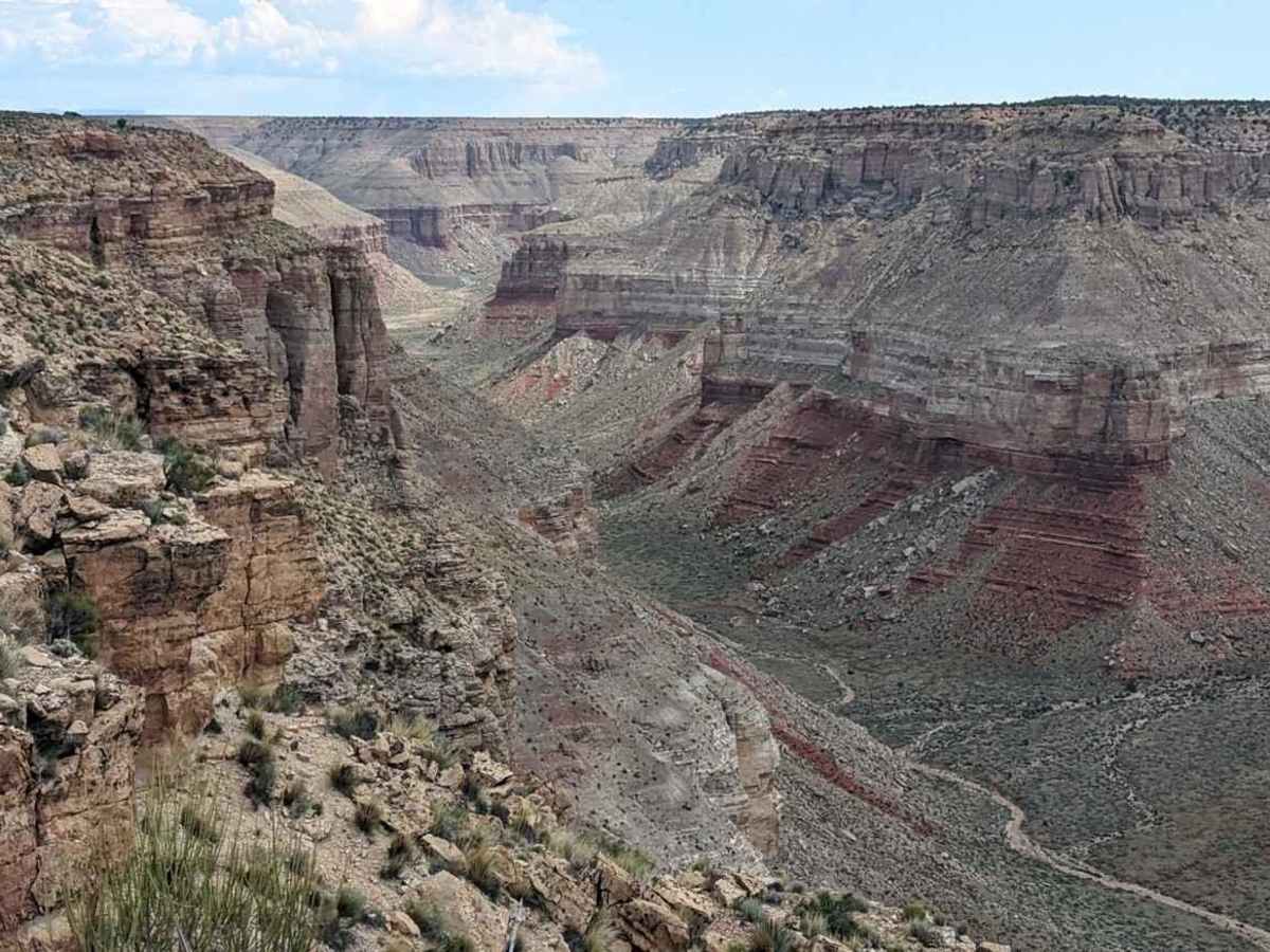 Snake Gulch Rim - BLM191 trail photo
