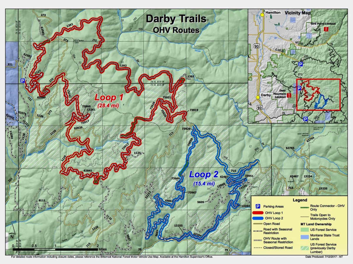 Darby Trails Loop 1 trail photo