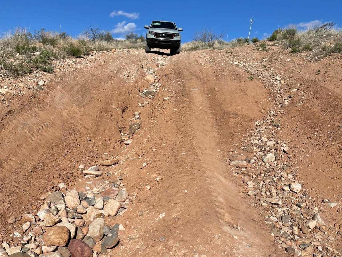 Straight Line Down trail photo