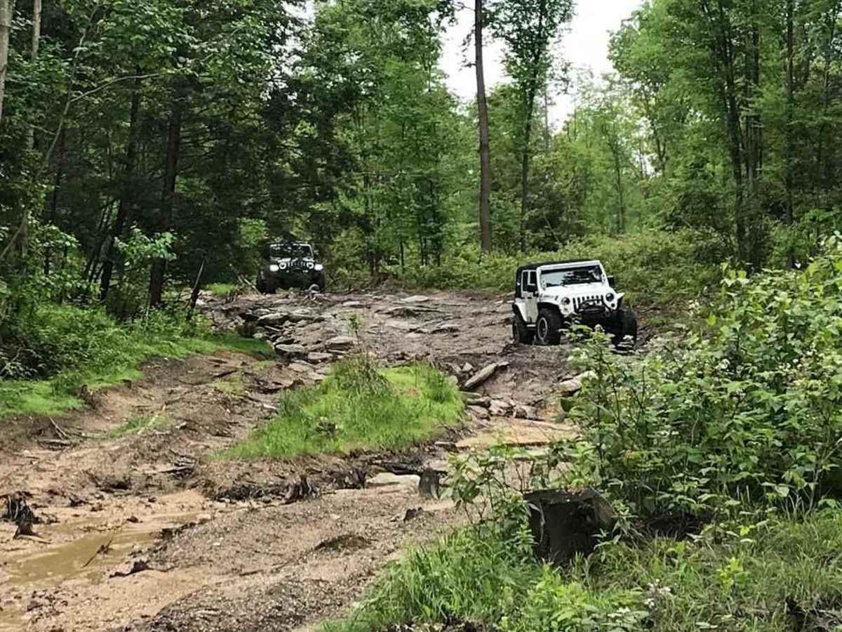 40 Blue trail photo
