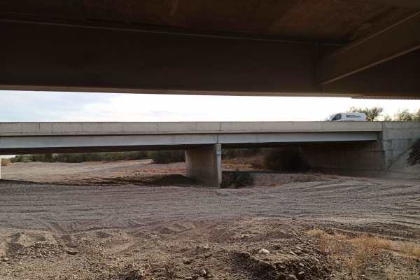 Vekol Wash I-8 Bridge Crossing