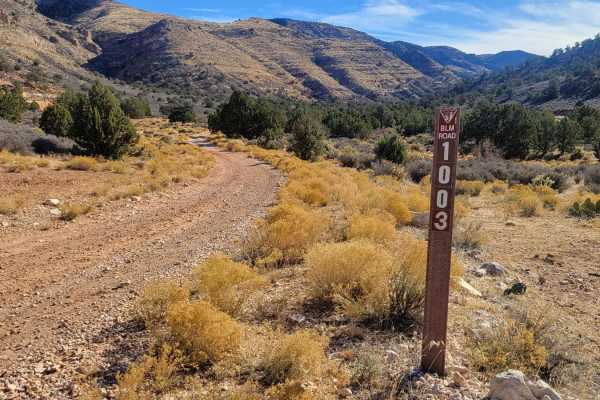 Hidden Canyon Road East - BLM 1003