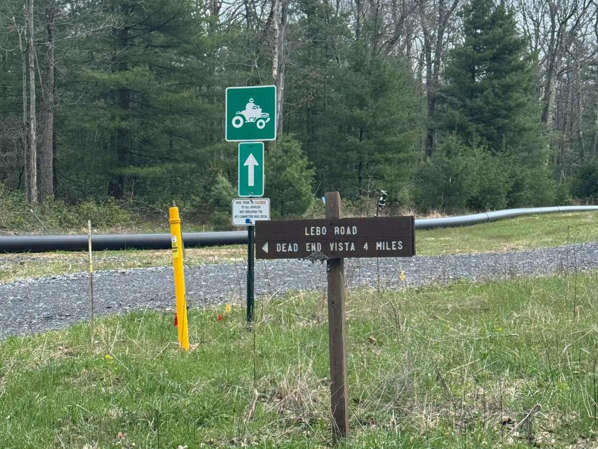 Lebo Road trail photo
